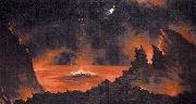 Jules Tavernier Volcano at Night china oil painting artist